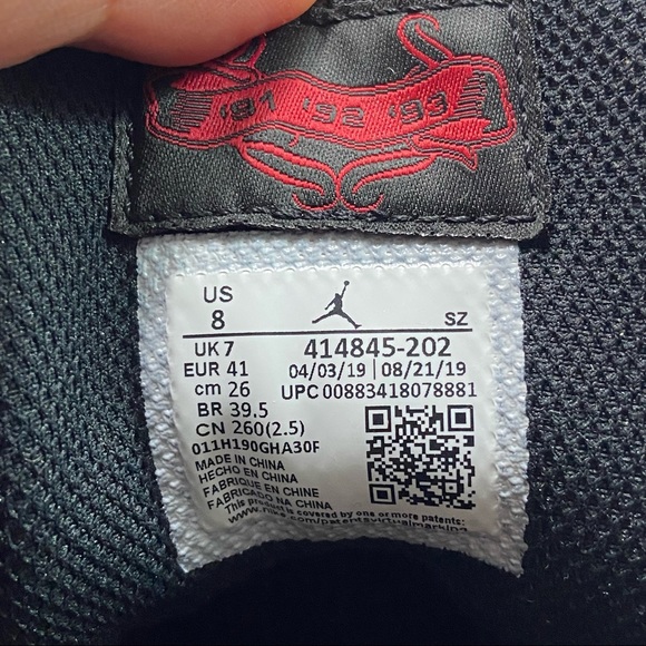 SOLD! New JORDAN Winterized 6 Rings Rocky Tan Men’s Size 8 - Picture 9 of 9